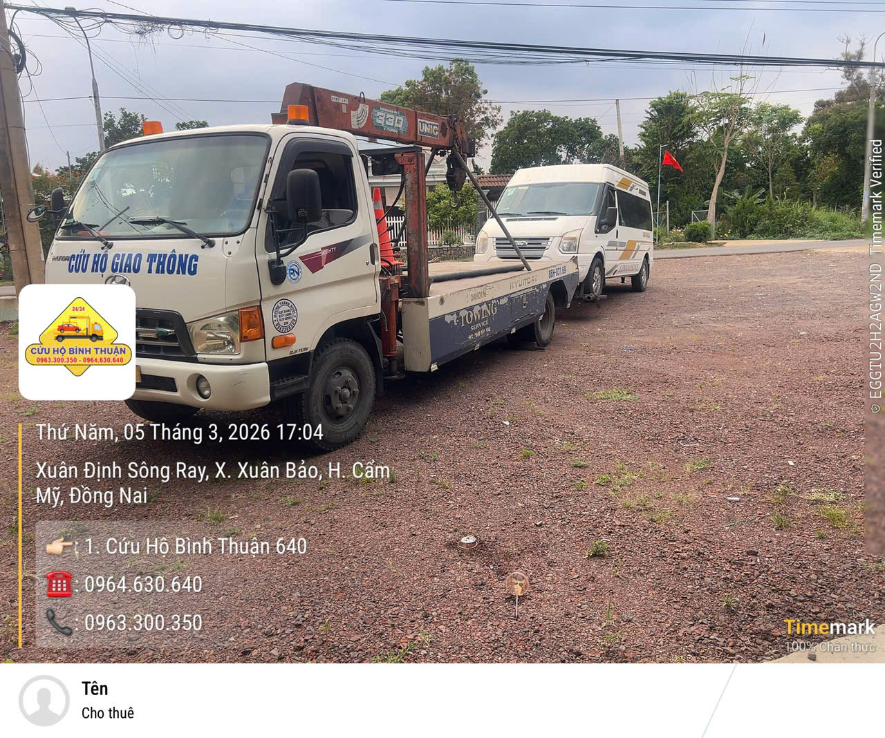 Số điện thoại xe cứu hộ giao thông, cứu hộ xe ô tô gần nhất