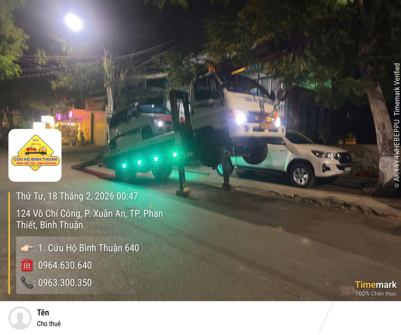 Cứu hộ cao tốc Phan Thiết – Dầu Giây giá rẻ 24/24 chỉ trong 15p